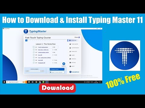 How to download & install Typing Master 11 | Download Typing Master