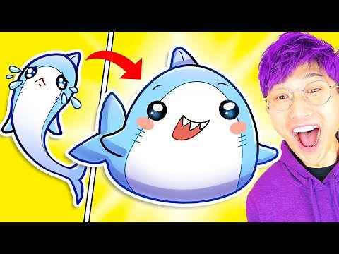 How THICC SHARK Became THICC! (FUNNY LANKYBOX ANIMATION!)