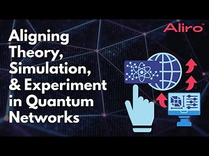 Aligning Theory, Simulation, and Experiment in Quantum Networks