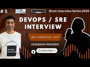 DevOps Mock Interview | Linux, AWS & Docker Questions (3.6 Years Experience) + Feedback #linux #aws