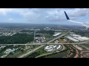 Palm Beach County, Florida - Landing at Palm Beach International Airport