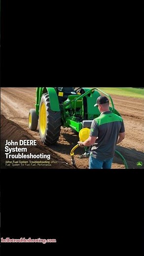 Fix John Deere Fuel System Issues: Quick Troubleshooting Tips #troubleshootingtips #automobile