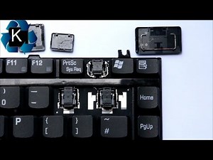 Instrucțiunea privind cum să înlocuiți fixați reparați tasta în laptop Toshiba Satellite A10 A15