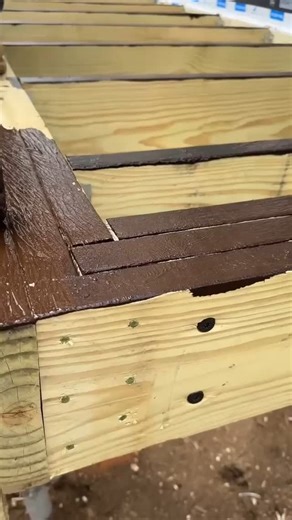 FastenMaster on Instagram: "“Way faster and cheaper than using G-Tape!” - @concordcarpenter If you haven’t tried Deck Frame Coating yet, you’re missing out. PROs everywhere are using DFC to extend the lives of their decking projects. Especially since it cures in only 20 minutes, you can simply roll it on and get back to setting boards in no time. Are you using Deck Frame Coating on your next project? 🎥: @concordcarpenter #FastenMaster #FastenMasterPRO #PRODriven #DeckFrameCoating #DeckLife #Dec