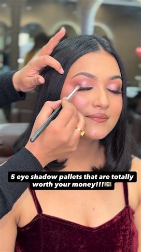 Namrata Kothari on Instagram: "✨✨✨⬇️⬇️⬇️ . . . . • Shills Exclusive Bridal Surprise Eyeshadow Palette – Designed for bridal looks: includes a mix of matte, semi-matte and shimmer shades so you can go from soft daytime wedding makeup to dramatic evening glamour. • Shopaarel 50 Color Wedding Bells Eyeshadow Palette – From warm neutrals to shimmer and bolder shades. Many users like it for full bridal makeup (ceremonies, party looks etc.). • Huda Beauty Nude Obsessions Eyeshadow Palette — Great for 