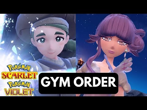 Gym Leader Order Guide by Level - Pokemon Scarlet and Violet
