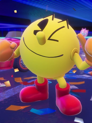 Run, don't Waka Waka! The PAC-MAN Pack is now available! Break out of the Maze with PAC-MAN, Blinky, Pinky, Inky, and Clyde, and get ready for a special @pacman Festival beginning tomorrow! Sonic Racing: CrossWorlds is available now! #sonicthehedgehog #sonicracingcrossworlds #pacman