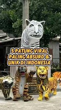 5 Patung Viral dan Kontroversial di Indonesia #patung #indonesia #shorts