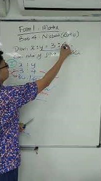 Tingkatan 1 | Matematik | Bab 4: Nisbah Ratio.#maths #tuisyenonline #onlinetuition #PTMS