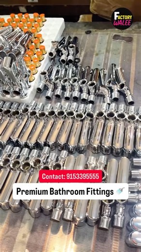 Factory wale on Instagram: "Exootica | Premium Bathroom Fittings 🚿✨ 📞 Contact: 9153395555 Upgrade your bathroom with high-quality, modern & durable fittings by Exootica. Manufacturers of: ▫️ Multiflow Hand Showers ▫️ Single Lever Tabletop ▫️ Wall Mounted Basin Mixers ▫️ Magic Showers Perfect blend of design, performance & reliability for homes and projects. #BathroomFittings #SanitaryWare #BathroomDesign #ModernBathroom IndianManufacturers QualityFittings HandShower BasinMixer BathroomAccessor