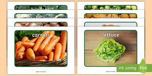 Vegetable Display Posters
