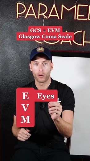 Glasgow Coma Scale (GCS) | EMS Education #Shorts