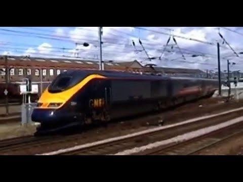 GNER 'White Rose' Hired in North of London (NoL) Class 373 Eurostar set arrives Doncaster for Leeds