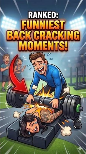 Ranked: Funniest Back Cracking Moments #backcrack #funny #reaction