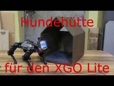 Die perfekte HUNDEHÜTTE für den Roboter Vierbeiner selber bauen Indoor Hundehaus Hundebett diy