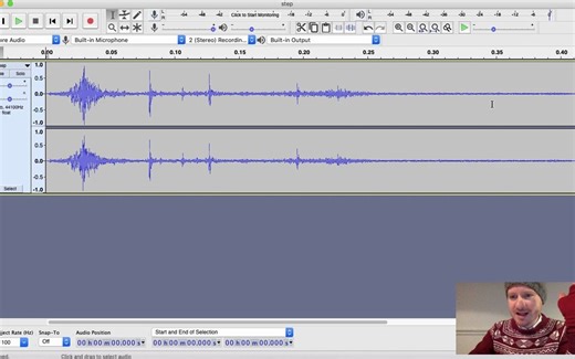 Python Minecraft with Ursina step sounds and snow - part 6