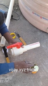 Great Plumbing Trick To Install Cpvc Ball Valve #plumbinghacks #plumbingrepair #plumbingskills | Vijay Xyz Tricks