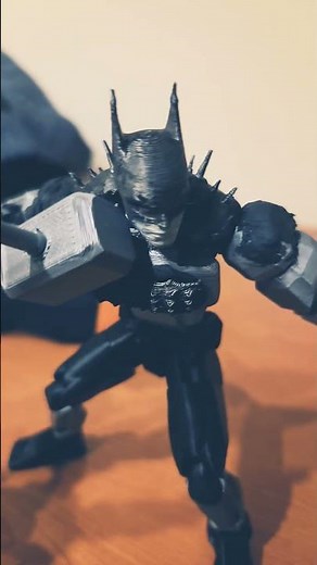 absolute batman custom figure #dummy13 #3dprint #batman #absolutebatman #figure