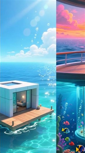 The Underwater Room at Manta Resort #learnenglish
