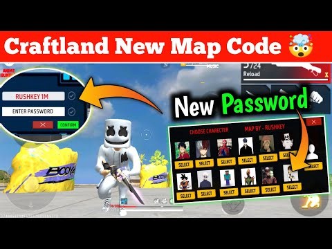 2V2 ANIME CHARACTERS MAP CODE | FF CRAFTLAND NEW MAP CODE | 2V2 ANIME BATTLE MAP PASSWORD 🔑
