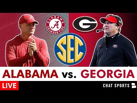Alabama vs. Georgia Live Streaming Scoreboard, Play-By-Play, Highlights | 2024 CFB Week 5 | SEC News