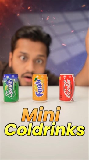 Mini Cola Vs Real Cola #Shorts #Viral