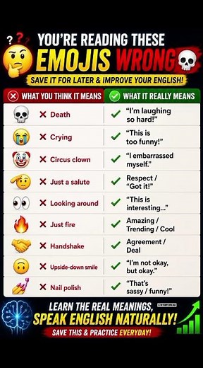 You're Reading These Emojis Wrong! 😂📱