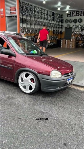 CORSA WIND MONTADO NAS 17!😍 #corsawind #corsa