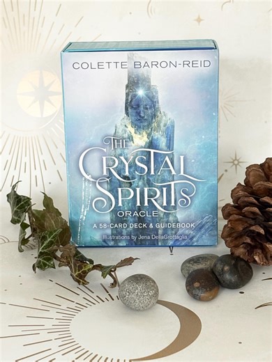 L'oracle des esprits de cristal par Colette Baron Reed | Cartes Oracle pré-aimées (OCCASIONS) - Etsy France