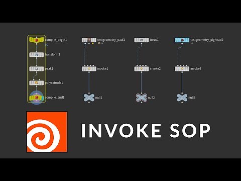 Invoke Sop Tutorial - Houdini