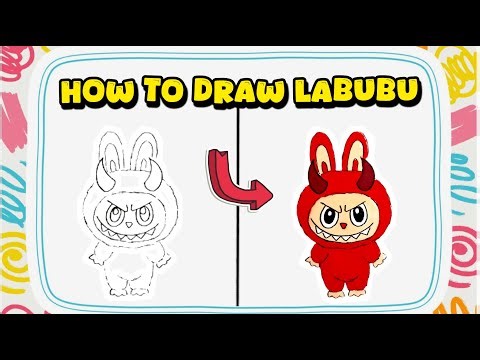 How to Draw Labubu Monster – Step-by-Step Drawing Guide