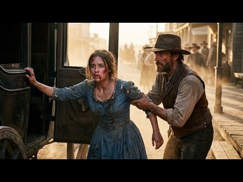 She Stepped Off the Stagecoach Bleeding – One Cowboy’s Choice Changed Her Fate Forever