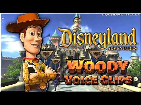 All Woody Voice Clips • Disneyland Adventures for Kinect • All Voice Lines • 2011 (Jim Hanks)