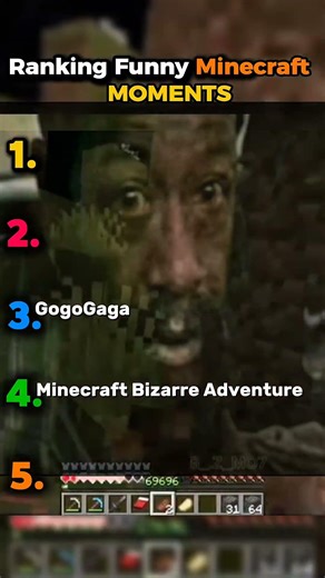 Ranking funny Minecraft moments #minecraft #funnyvideos #shorts