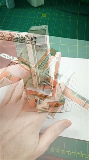 My Favorite Paper Skyscraper So Far | Building a Miniature City