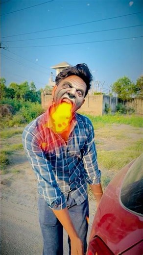 Fire men ne car rok Li 😂#funny #comedy #youtube #youtubeshorts #shortsfeed #viralshorts