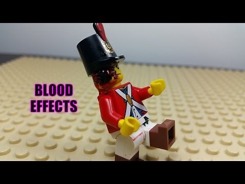 How to make blood effects for Lego StopMotion