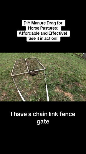 In this video, I’m using my DIY manure drag to spread horse manure across the pastures. Dragging manure is essential because it breaks up the manure piles, promoting even fertilization and reducing parasite loads in the pasture. It also creates instant, natural fertilizer, which benefits the soil and the horses. This DIY drag cost me only about $60 and works great! 🐴🌱 #HorseCare #DIYProjects #HorsePastureManagement #ManureManagement #NaturalFertilizer #SustainableFarming #EquineHealth #BudgetF