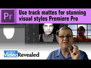 Use track mattes for stunning visual styles in Adobe Premiere Pro