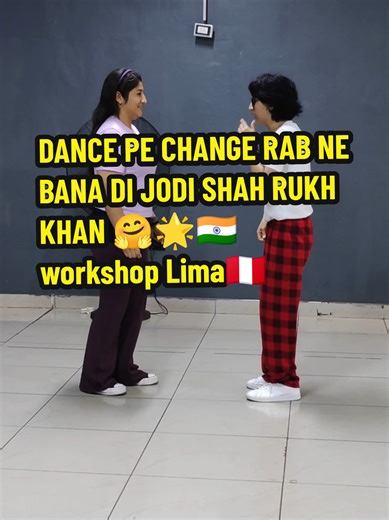 Workshop de Bollywood 'Rab Ne Bana Di Jodi' en Lima