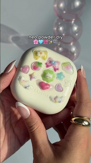 HAVE YOU TRIED THIS #DIY FOR THE VIRAL KBEAUTY POWDER ✨🤍 Laneige Neo Essential Blurring Powder