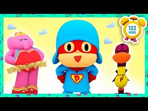 🦹 POCOYÓ en ESPAÑOL - Superhéroes Al Rescate [122 min] | CARICATURAS y DIBUJOS ANIMADOS para niños