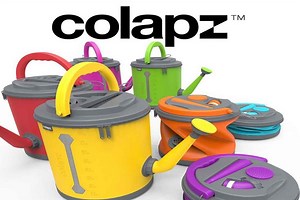 Colapz, le seau arrosoir pliable et compact