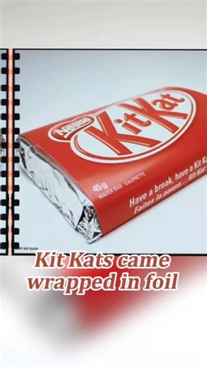 Retro Vibes USA ✨🇺🇸 on Instagram: "Back then, Kit Kats came wrapped in foil. #nostalgia #childhoodmemories #90s #2000s #usa #kids #throwback #retro #flashback"