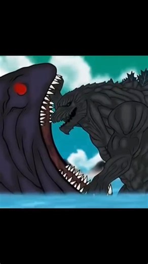 GODZILLA EARTH VS DARK BLOOP#edit #shots #viral #godzilla