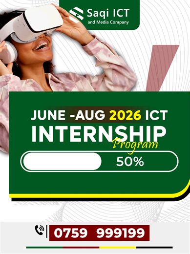 How to Apply Online for June to August 2026 Internship for ICT, Secretarial and Office Management and IT Students at Saqi ICT and Media Company- Kampala #saqiinc #ictinternship #internshipprogramforjunetojully2026 #paidinternshipsinuganda2026