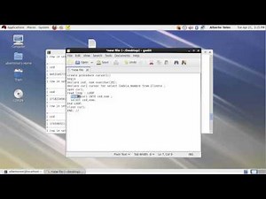 Tutrial como crear cursores y procedimientos almacenados MYSQL