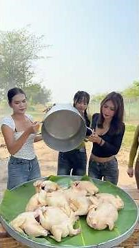 Cooking yummy chicken deep fried crispy recipe