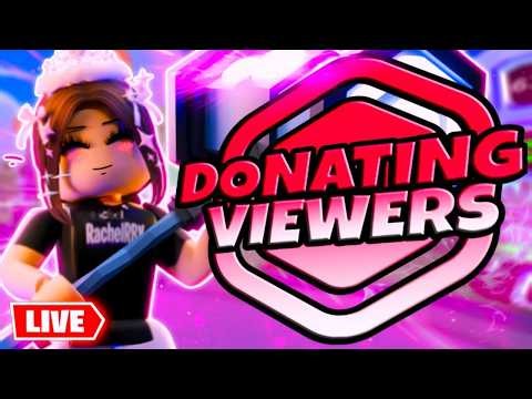 🔴💰Donating ROBUX To Viewers Live |💸1000 ROBUX GIVEAWAY🔴