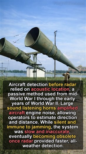 Aircraft Detection Before Radar | WM Defense & Stats